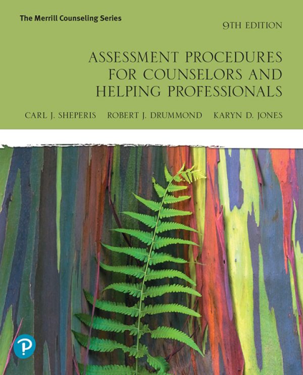 Assessment Procedures for Counselors and Helping Professionals 9th Edition by Sheperis Test Bank