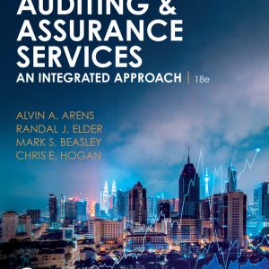 Auditing and Assurance Services 18th Edition by Arens Solution Manual