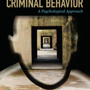 Criminal Behavior A Psychological Approach 12th Edition by Bartol Test Bank