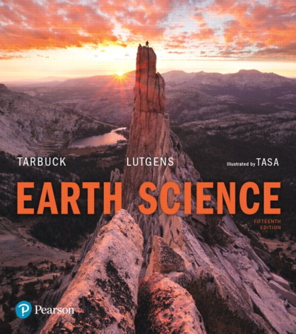 Earth Science 15th edition by Tarbuck Test Bank