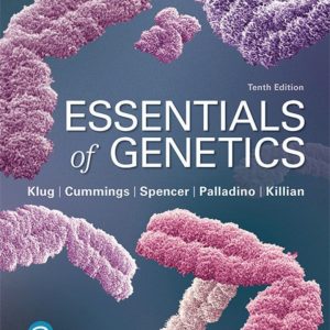 Essentials of Genetics 10th Edition by Klug Test Bank