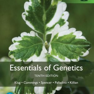 Essentials of Genetics 10th Global Edition by Klug Test Bank