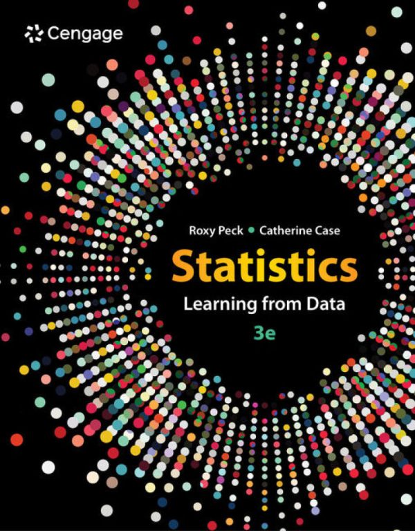 Statistics Learning from Data 3rd Edition by Peck Test Bank