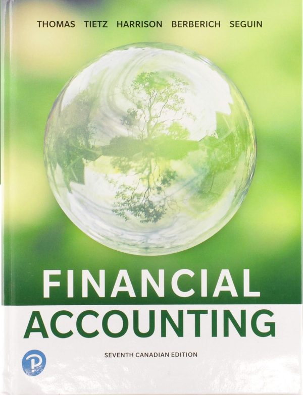 Financial Accounting 7th Canadian Edition by Horngren SOLUTION MANUAL