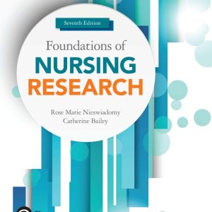 Foundations of Nursing Research 7th Edition by Nieswiadomy Test Bank