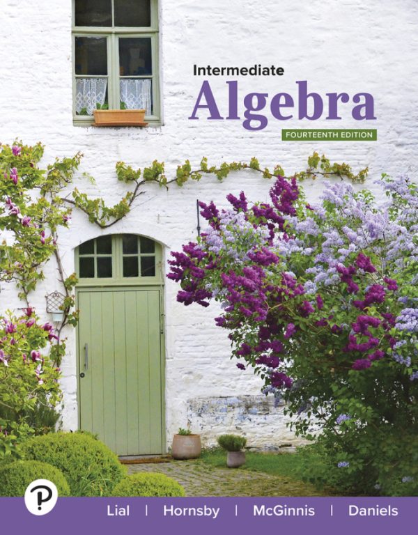 Intermediate Algebra 14th Edition by Lial Solution Manual