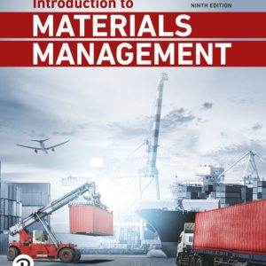 Introduction to Materials Management 9th Edition by Arnold Solution Manual