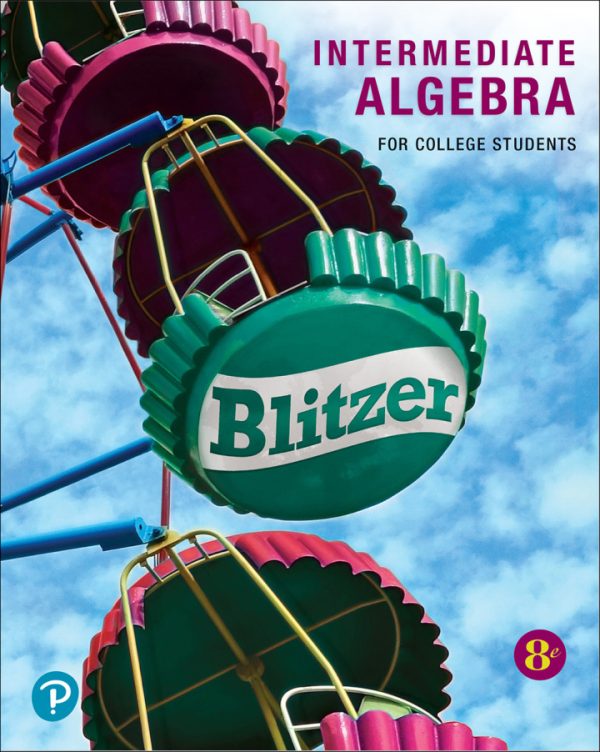Introductory Algebra for College Students 8th edition by Blitzer TEST BANK