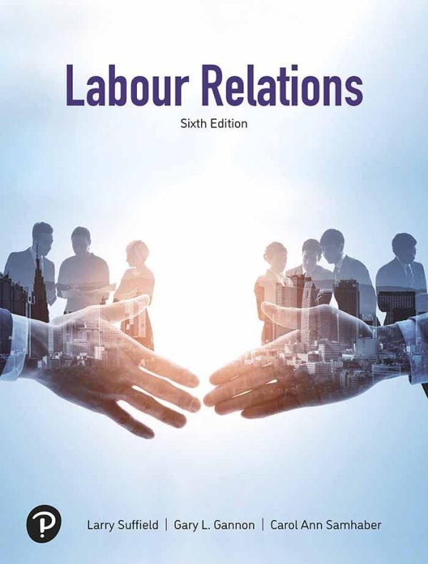 Labour Relations 6th Edition Suffield TEST BANK