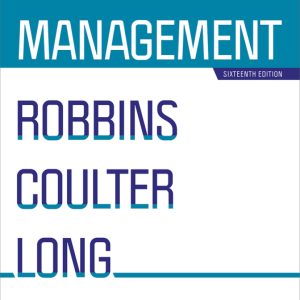 Management 16th Edition by Robbins SOLUTION MANUAL