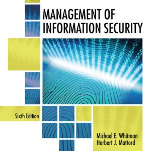 Management of Information Security 6th Edition Whitman Solution Manual