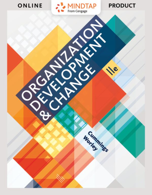 Organization Development and Change, 11th Edition, Thomas G. Cummings Test Bank