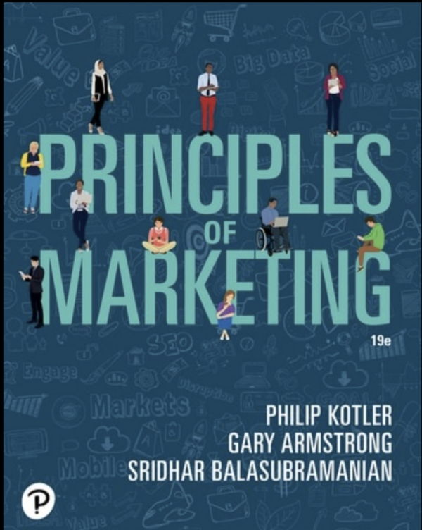 Principles of Marketing 19th Edition Kotler TEST BANK