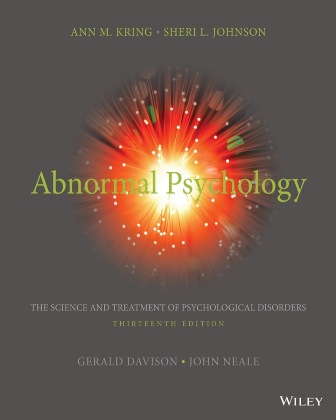 Abnormal Psychology 13th Edition by Kring Solution Manual