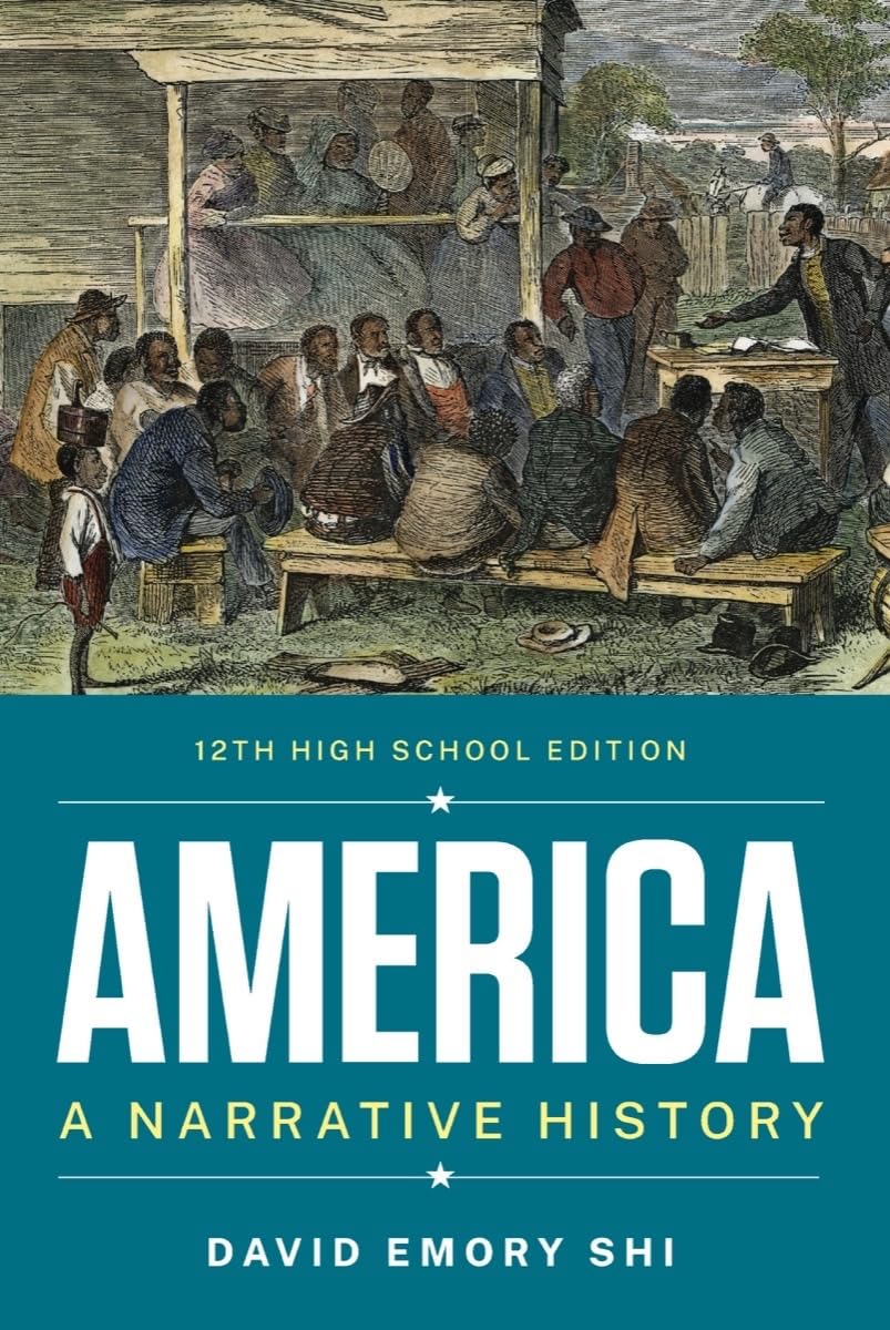 America A Narrative History 12th Edition Combined Volume Shi Test Bank