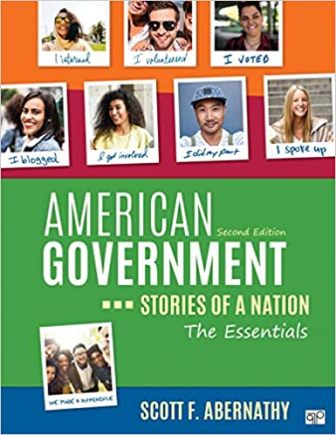 American Government Stories of a Nation, The Essentials 2nd Edition Abernathy Test Bank
