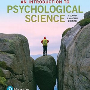 An Introduction to Psychological Science 2nd Canadian Edition by Mark Krause Test Bank