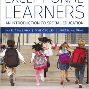 Exceptional Learners An Introduction to Special Education 15th Edition by Daniel P Hallahan Test Bank